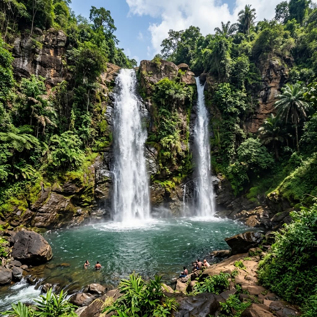 Boti Waterfalls — Eastern, Ghana