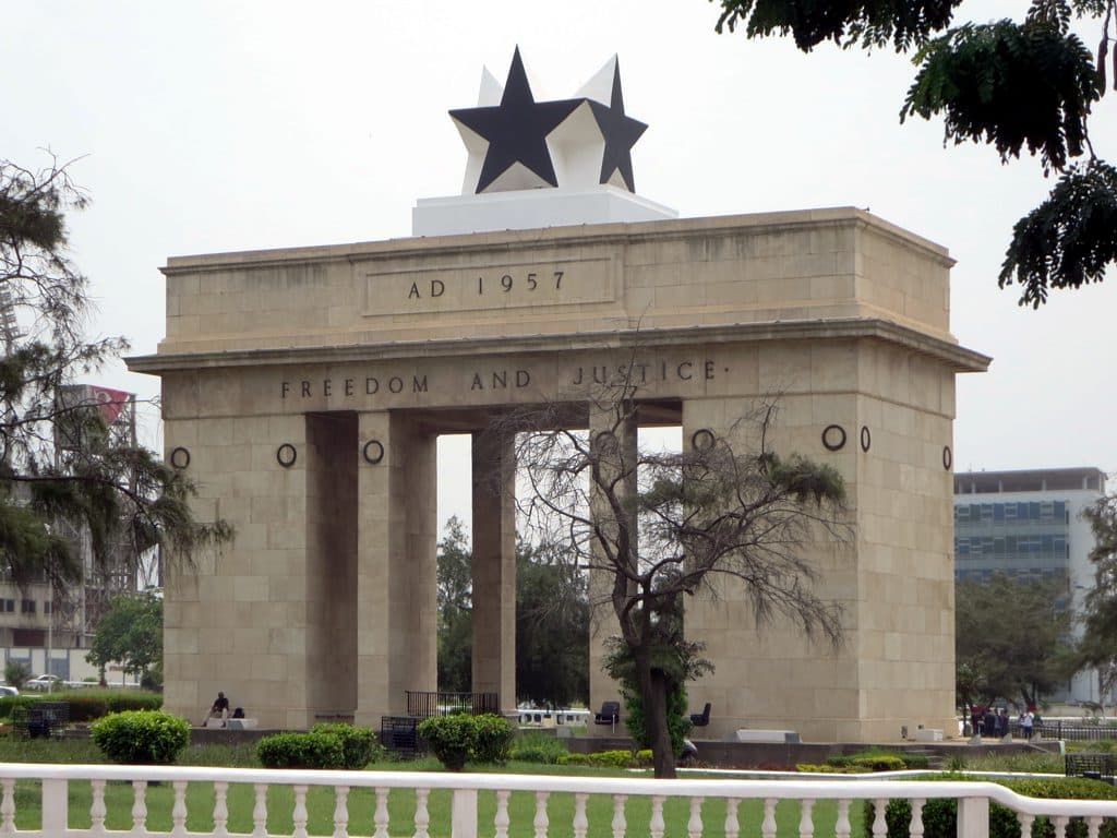 Black Star Gate & Independence Square — Accra, Ghana