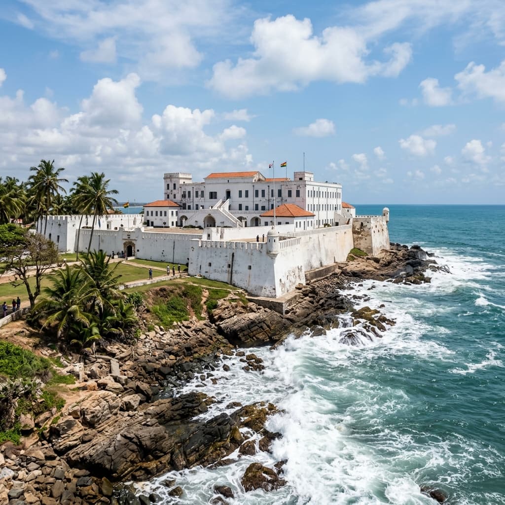 Osu Castle (Christiansborg) — Accra, Ghana